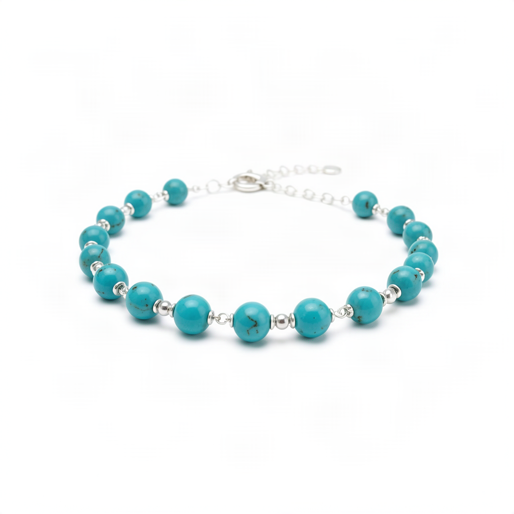 Turquoise anklet
